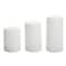 6 Packs: 3 ct. (18 total) White LED Pillar Candles by Ashland®